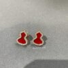 692fd81799f2d84055c8abff Qeelin Wulu Medium Gourd Pendant and Earrings in Red Carnelian