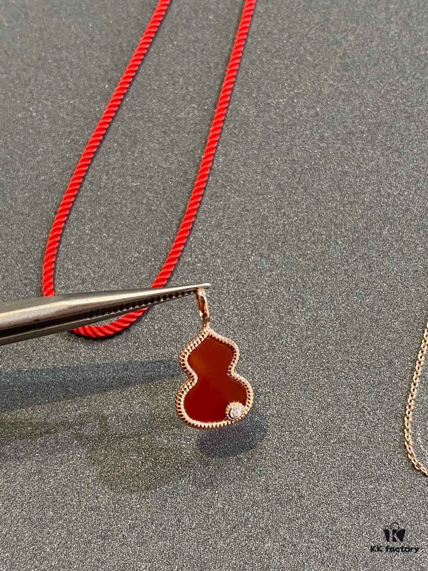 692fd83999f2d84055c8ac3b Exceptional! Mr. Bag × Q Limited Edition Collab Necklace with Pendant and Red String