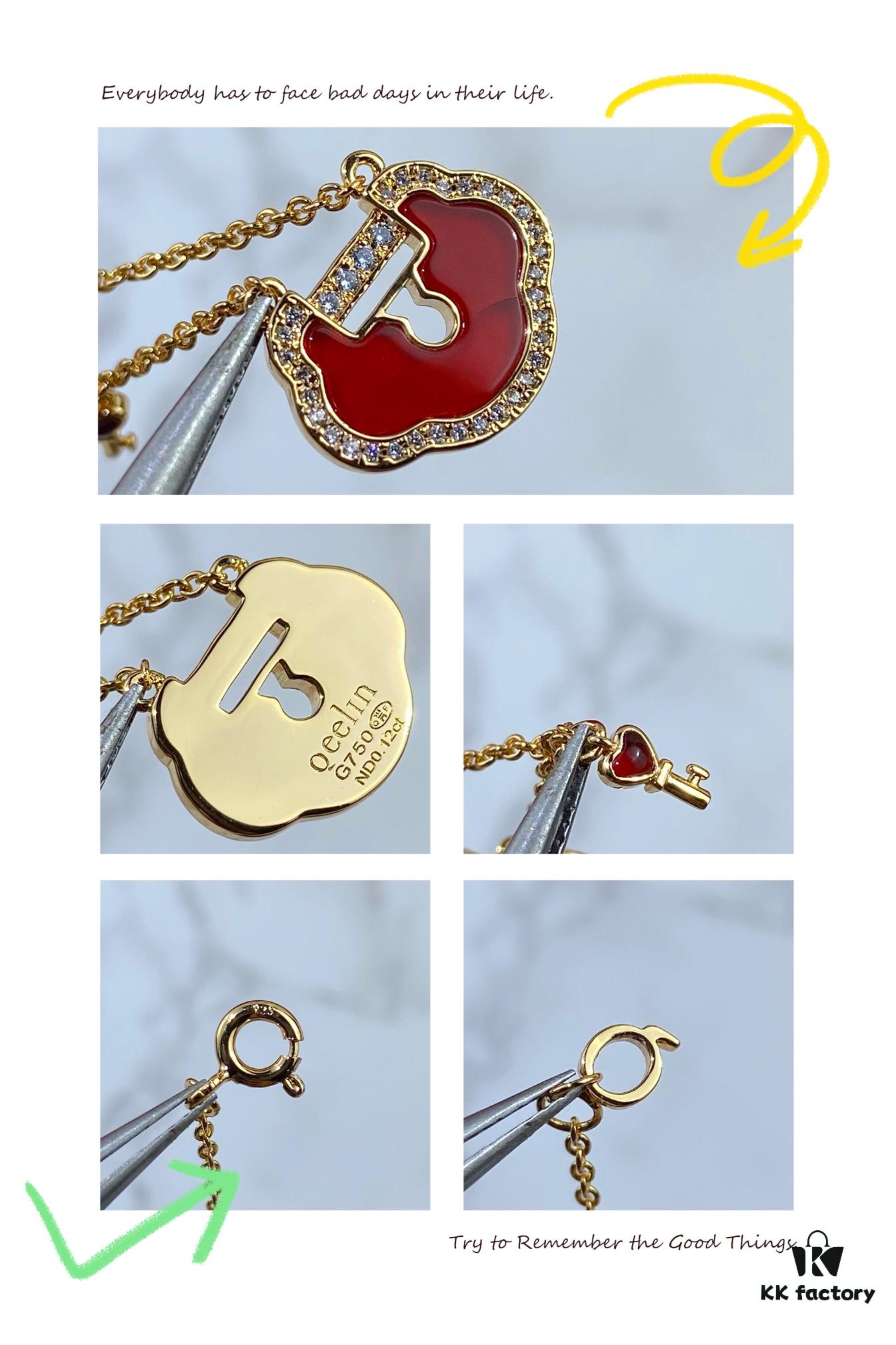 692fd84399f2d84055c8ac54 New Arrival V Gold Plated Mi Gold Large Qilin Ruyi Lock Necklace, Fashion Meets Tradition, Unique and Eye-Catching Design