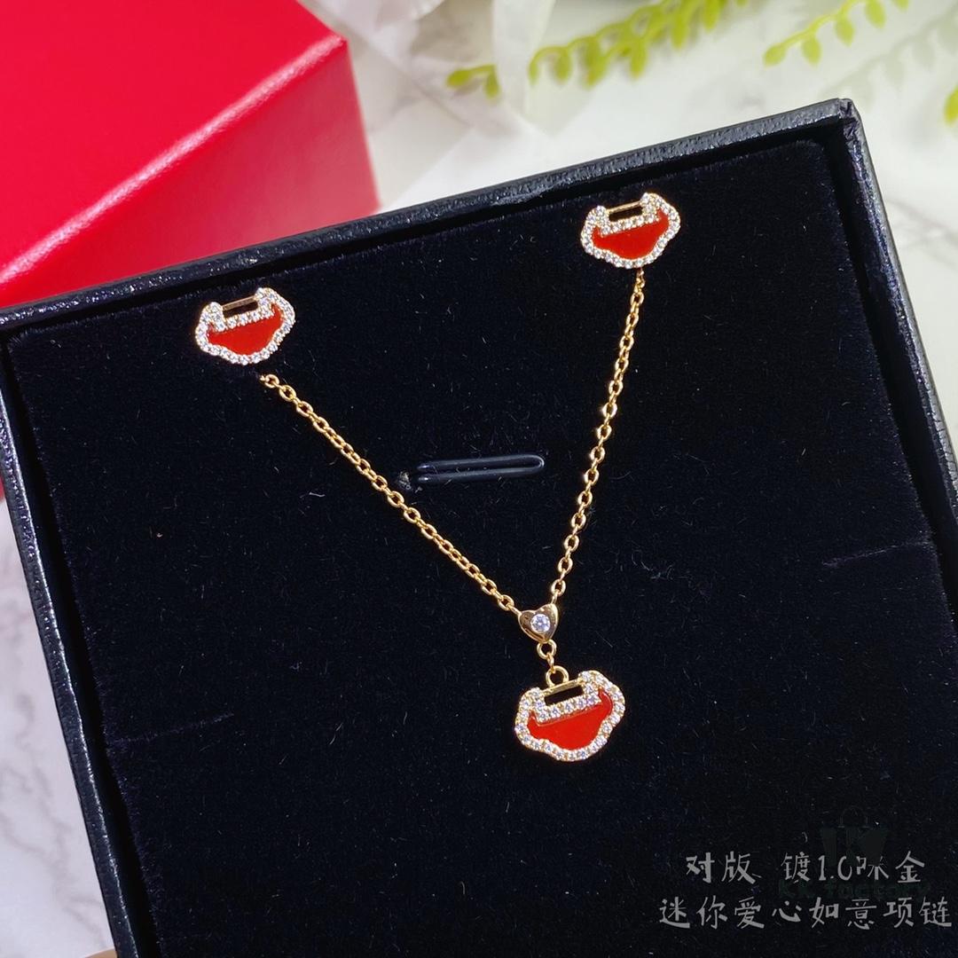 692fd84f99f2d84055c8ac6c V-Gold Plated Mimi Gold ✨ Mini Kirin Ruyi Necklace ✨ A Unique Blend of Fashion and Tradition