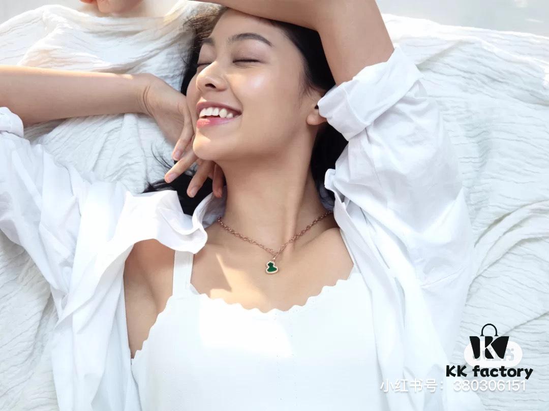 692fd86299f2d84055c8ac8a Qeeli* Kirin Medium Gourd Full Diamond Necklace ✨