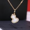 692fd86899f2d84055c8ac9b Large Gourd White Mother-of-Pearl Necklace