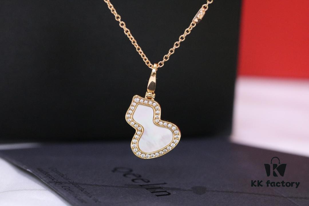 692fd86899f2d84055c8ac9b Large Gourd White Mother-of-Pearl Necklace