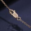 692fd86e99f2d84055c8acaa Large Red Agate Gourd Necklace in V-Gold Plated 18K Thick Gold
