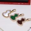 692fd87099f2d84055c8acaf Qeeli*n Sanse Hulutao (Three-Color Gourd), Medium Size, New Hot-Selling Design with Individually Matched Cabochons