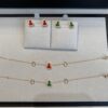692fd87999f2d84055c8acbd Gourd Pendant for Wealth and Good Fortune, Full V-Gold Plating with Upgraded 0.5 Micron Thick Gold and Palladium, Rose Gold Tone, Natural Stones Including Deep-Sea White Mother-of-Pearl, Red Carnelian, Black Onyx, Green Jade, Bracelet Size 15-18.5cm