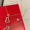 Kirin New Hollowed Gourd Necklace, Medium Size, Wulu Series Symbolizing Good Fortune and Positive Energy