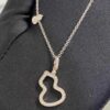 Kirin New Hollowed Gourd Necklace, Medium Size, Wulu Series Symbolizing Good Fortune and Positive Energy
