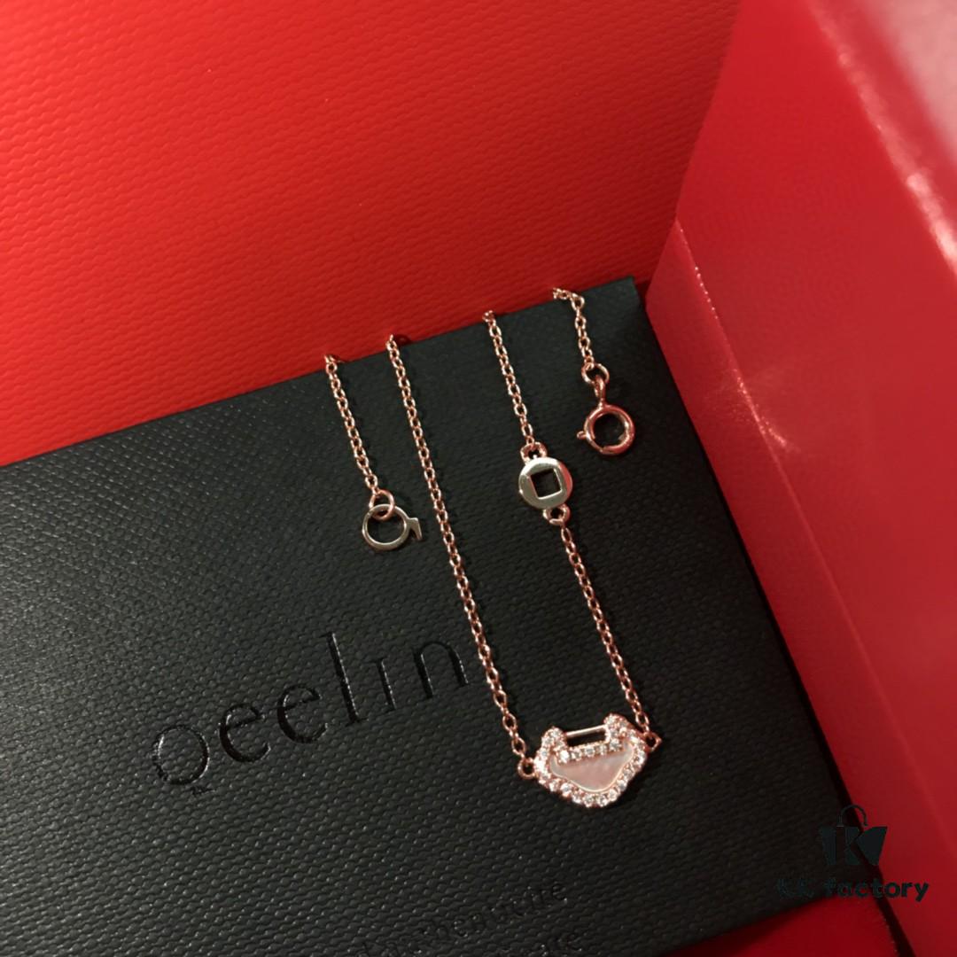 Kirin Gourd Set: Necklace, Bracelet, and Stud Earrings Available
