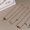 692fd89c99f2d84055c8ad0b Qeelin Yu Yi Collection Ruyi Lock Double Diamond Necklace