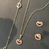 Qeelin Xiao Ruyi Necklace Collection Set