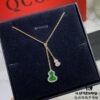 692fd8b099f2d84055c8ad2b New Arrival V Gold Plated 1.0 Micron Gold Mini Kylin Double Gourd Necklace, Stylish and Versatile with Premium Look