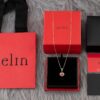 692fd8b999f2d84055c8ad31 Qeelin Kirin Yu Yi Series Pendant Necklace – S925 Silver with Natural Carnelian, Mother of Pearl, and 18K Rose Gold Chain