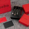 692fd8c299f2d84055c8ad3c Qeelin Kirin Yu Yi Series Pendant Necklace – S925 Silver with Natural Carnelian, Mother of Pearl, and 18K Rose Gold Chain