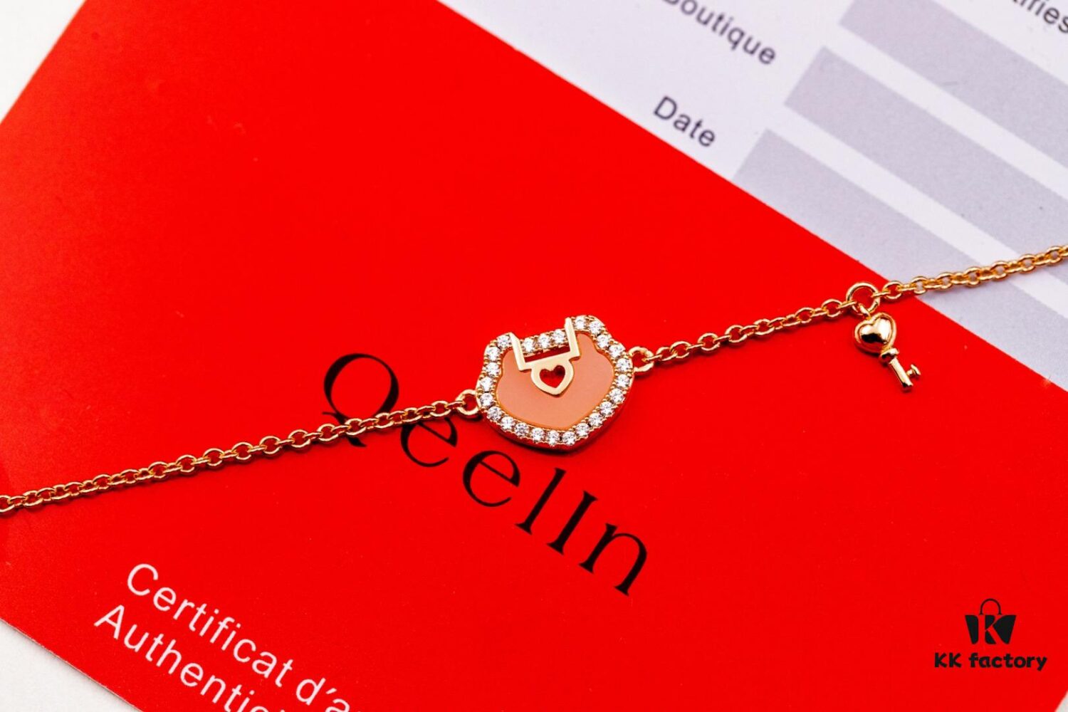692fd8c999f2d84055c8ad49 Kirin Qixi Little Pink Lock Bracelet