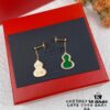 692fd8d799f2d84055c8ad65 V Gold Material Kylin Large Gourd Earrings with Original UFO Ear Plugs, High Aesthetic Appeal, Excellent Fit, Versatile Style, Thick Gold Plating with Real Gold Texture, Eight Hearts and Eight Arrows High-Carbon Diamonds, Small and Exquisite, Perfect to Pass as Real Gold