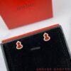 692fd8dc99f2d84055c8ad6e Kirin Mini Gourd Stud Earrings, High Aesthetic Appeal, Excellent Fit, Versatile Design, Thick Gold Plating with Genuine Gold Look, Eight-Heart Eight-Arrow High-Carbon Diamonds, Small and Exquisite