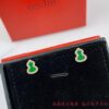 692fd8dc99f2d84055c8ad6f Kirin Mini Gourd Stud Earrings, High Aesthetic Appeal, Excellent Fit, Versatile Design, Thick Gold Plating with Genuine Gold Look, Eight-Heart Eight-Arrow High-Carbon Diamonds, Small and Exquisite