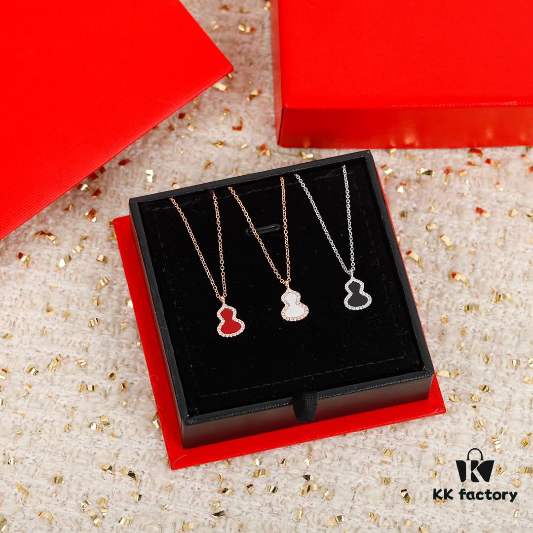 692fd8e299f2d84055c8ad78 Qeeli@ Kirin Gourd Jewelry - Chinese Cultural Element Meets Modern Design, Red Agate in Wulu Shape with 925 Sterling Silver