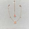 692fd8ff99f2d84055c8adab New Arrival, Qeeli Kirin Wulu Series Limited Edition Pink Pearl Gourd Necklace and Bracelet