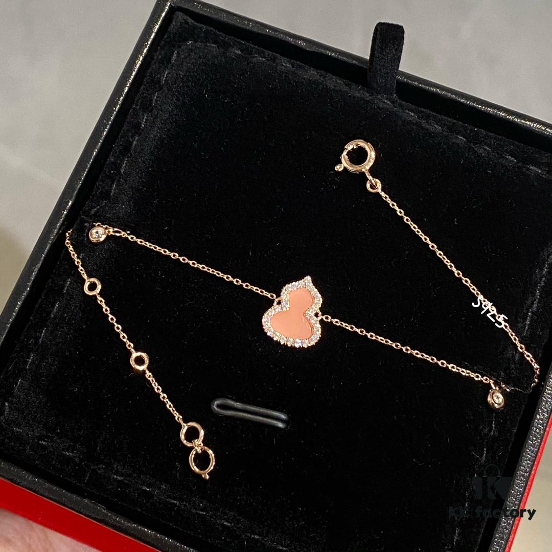 692fd90199f2d84055c8adae New Arrival, Qeeli Kirin Wulu Series Limited Edition Pink Pearl Gourd Necklace and Bracelet