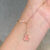 692fd90499f2d84055c8adb0 New Arrival, Qeeli Kylin Wulu Limited Edition Pink Pearl Gourd Necklace & Bracelet, Romantic Rose Gold Chain with Sparkling Diamond Accents