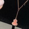 692fd90799f2d84055c8adb6 New Arrival, Qeeli Kylin Wulu Limited Edition Pink Pearl Gourd Necklace & Bracelet, Romantic Rose Gold Chain with Sparkling Diamond Accents