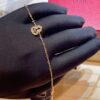 692fd90e99f2d84055c8adc1 Brand New Wulu Legend Series Gourd Bracelet, Rose Gold with Ruby Accents, Elegant and Radiant Design