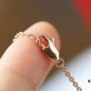 692fd91b99f2d84055c8addb Qeelin Wulu Series Rose Gold and White Shell Gourd Necklace