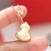 692fd92199f2d84055c8ade8 Qeelin Wulu Rose Gold Gourd Necklace