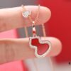 692fd92299f2d84055c8ade9 Qeelin Wulu Rose Gold Gourd Necklace