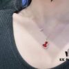 692fd92299f2d84055c8adea Qeelin Wulu Rose Gold Gourd Necklace