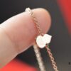 692fd92b99f2d84055c8adf4 Qeelin Wulu Series Rose Gold and White Shell Gourd Necklace