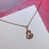 692fd93299f2d84055c8adff Brand New Wulu Legend Series Gourd Necklace, Rose Gold with Rubies, 40cm Elegant Layering Pendant for Delicate Sophistication