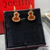 Qeelin Wulu Lace Red Ruby Earrings, Exclusive Limited Edition with Libeiya