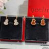 Qeelin Wulu Lace Red Ruby Earrings, Exclusive Limited Edition with Libeiya