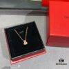 692fd93e99f2d84055c8ae17 Kirin Mini Diamond Red Gourd Necklace, Stylish and Versatile with Thick Gold Plating, Real Gold Feel, Eight Hearts and Eight Arrows High-Carbon Diamond, Small and Exquisite
