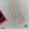 692fd94199f2d84055c8ae1c Kirin Mini Diamond Red Gourd Necklace, Stylish and Versatile with Thick Gold Plating, Real Gold Feel, Eight Hearts and Eight Arrows High-Carbon Diamond, Small and Exquisite