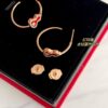 Rhinestone Gourd Earrings