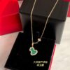 Large Gourd Necklace and Bracelet Set