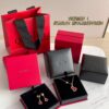 Q*EELIN Kirin 2023 New Chinese Style Red Agate Gourd Necklace/Bracelet/Earrings/Ring Collection