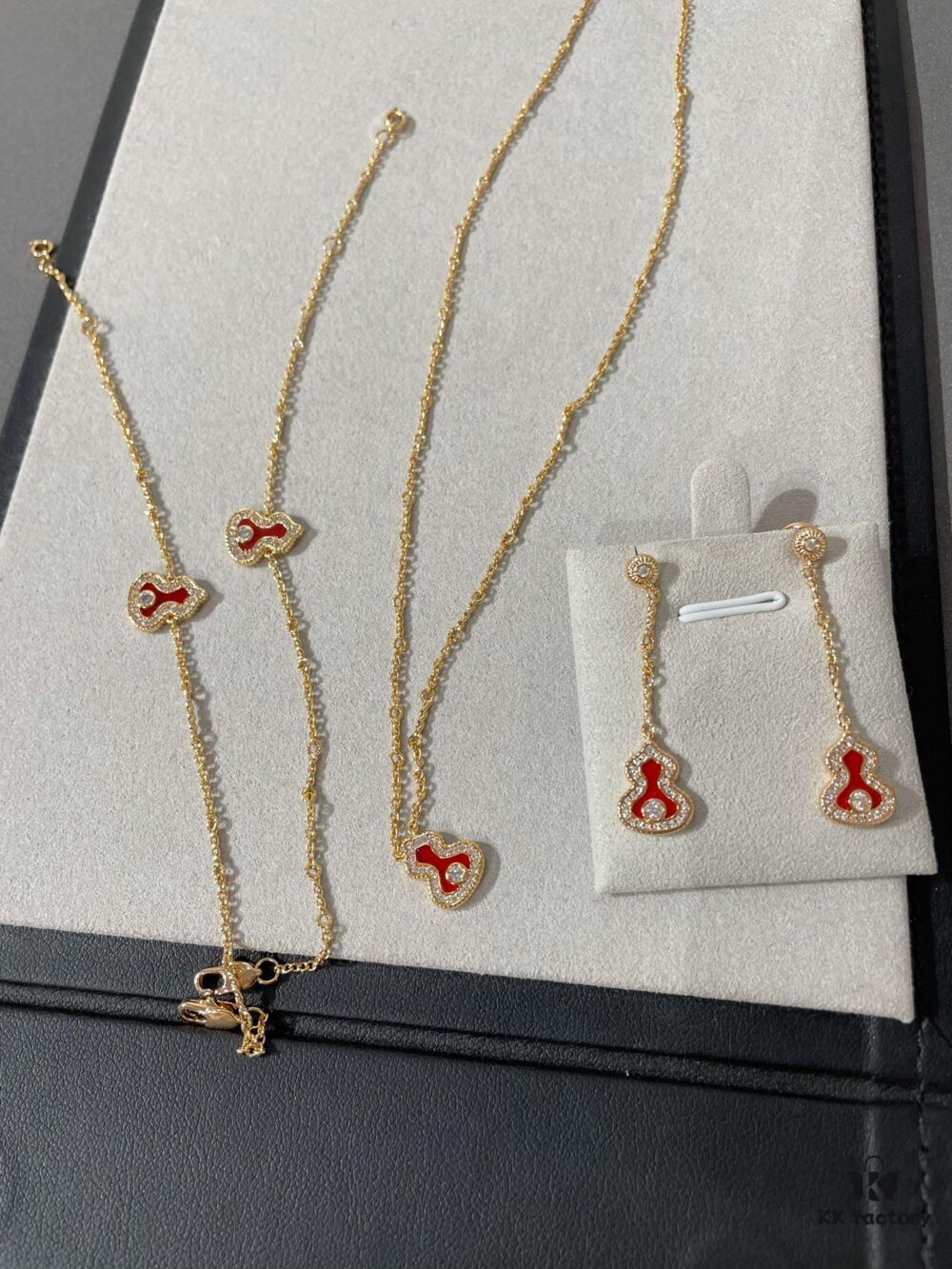 692fd98599f2d84055c8ae7e Lucky Red New Year • Qilin Wulu Mini Gourd Pendant (In Stock, Logo Complete)