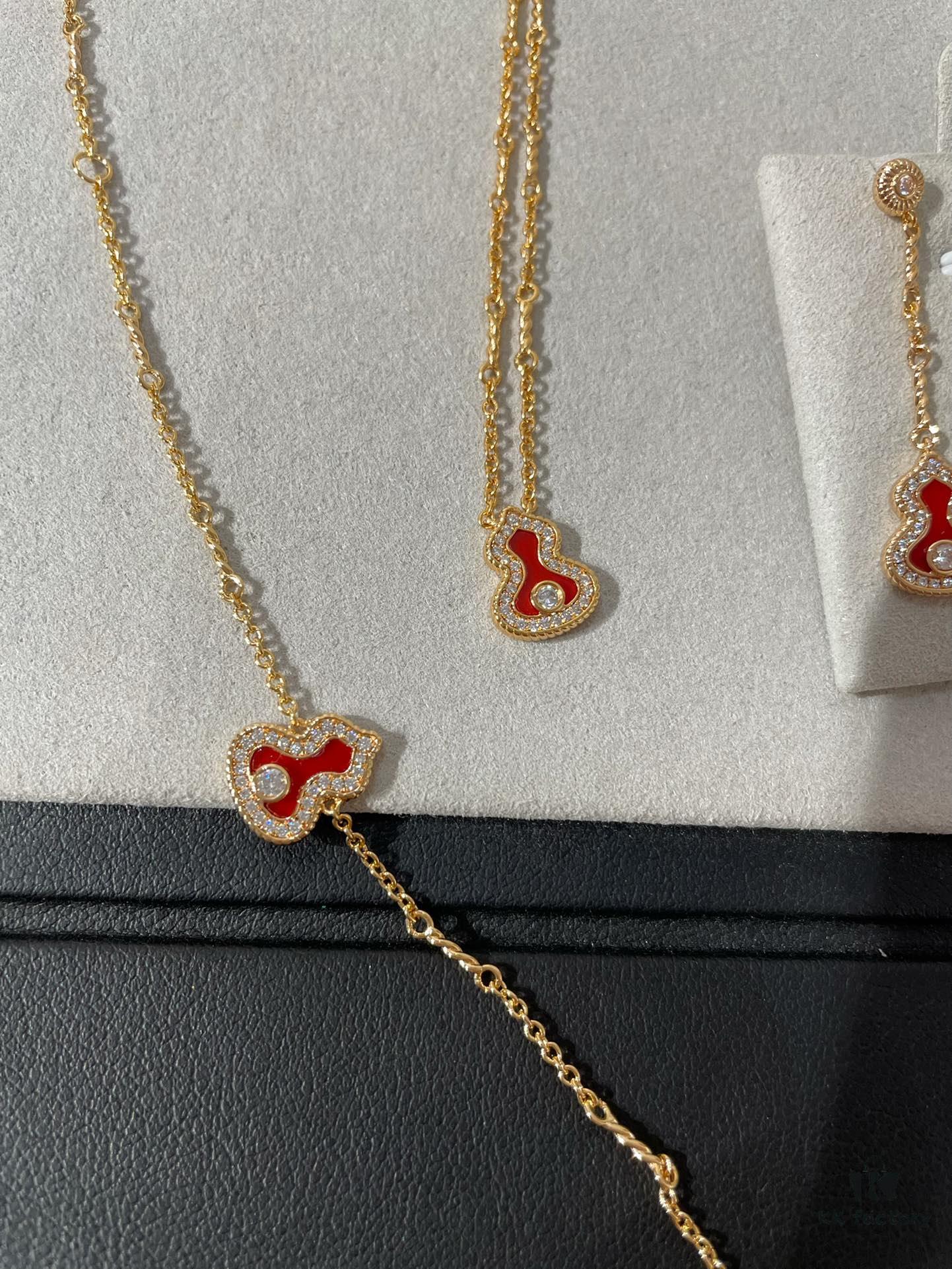 692fd98799f2d84055c8ae82 Lucky Red New Year • Qilin Wulu Mini Gourd Pendant (In Stock, Logo Complete)
