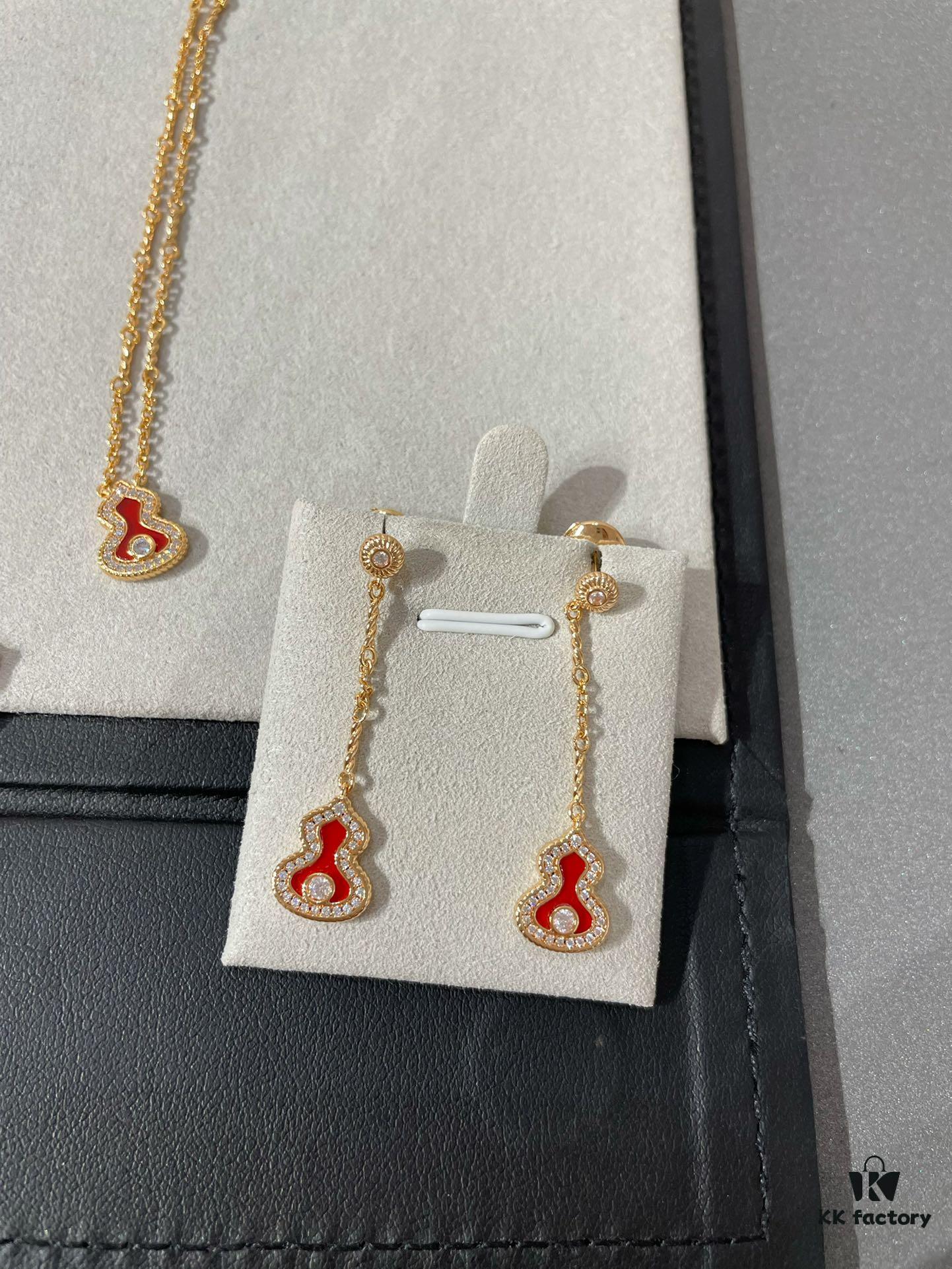 692fd98799f2d84055c8ae83 Lucky Red New Year • Qilin Wulu Mini Gourd Pendant (In Stock, Logo Complete)