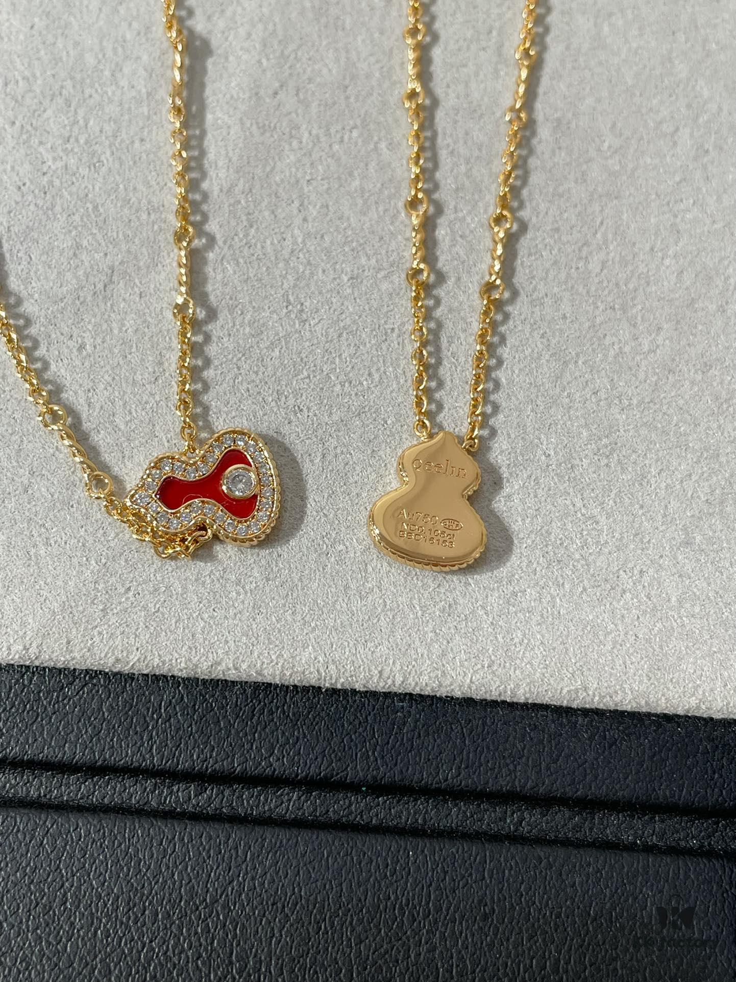 692fd98899f2d84055c8ae85 Lucky Red New Year • Qilin Wulu Mini Gourd Pendant (In Stock, Logo Complete)