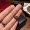 692fd9a999f2d84055c8aebd High-Grade Red Agate Pendant with Diamond Accents, Symbolizing Peace, Good Fortune, and Happiness