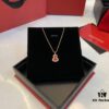 692fd9b699f2d84055c8aed4 Red Gourd Real Shot: Red Agate Necklace with Vivid Color and Crystal Clarity