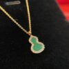 692fd9c199f2d84055c8aee6 Real Green Jade Gourd Pendant, Symbolizing Blessings, Prosperity, and Good Fortune