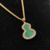 692fd9cd99f2d84055c8aefa Green Jade Gourd Necklace