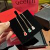 692fd9d499f2d84055c8af07 Three Different Colors and Materials: White Mother-of-Pearl, Red Agate, Green Jade